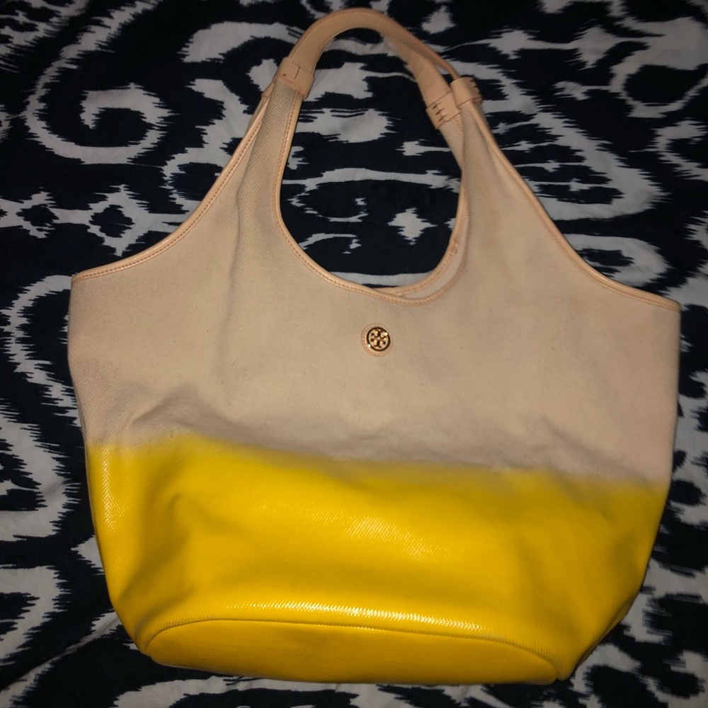 Large Tory Burch tote.